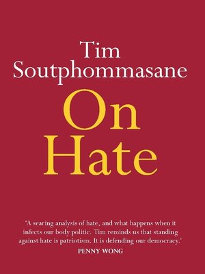 cover image of On Hate